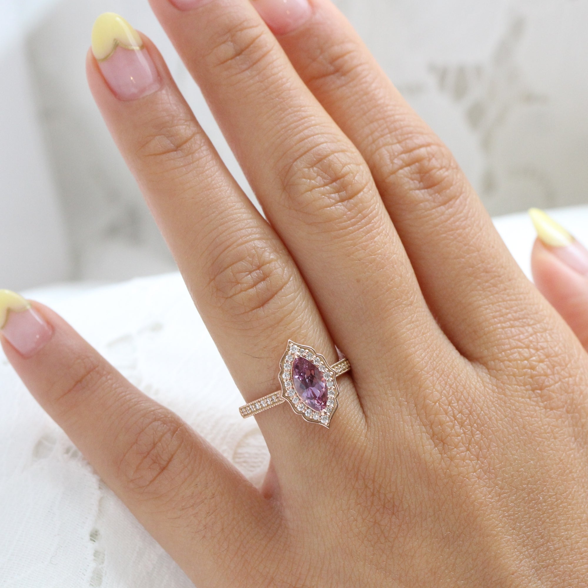 Pink Sapphire Rings - Jewelry Designs