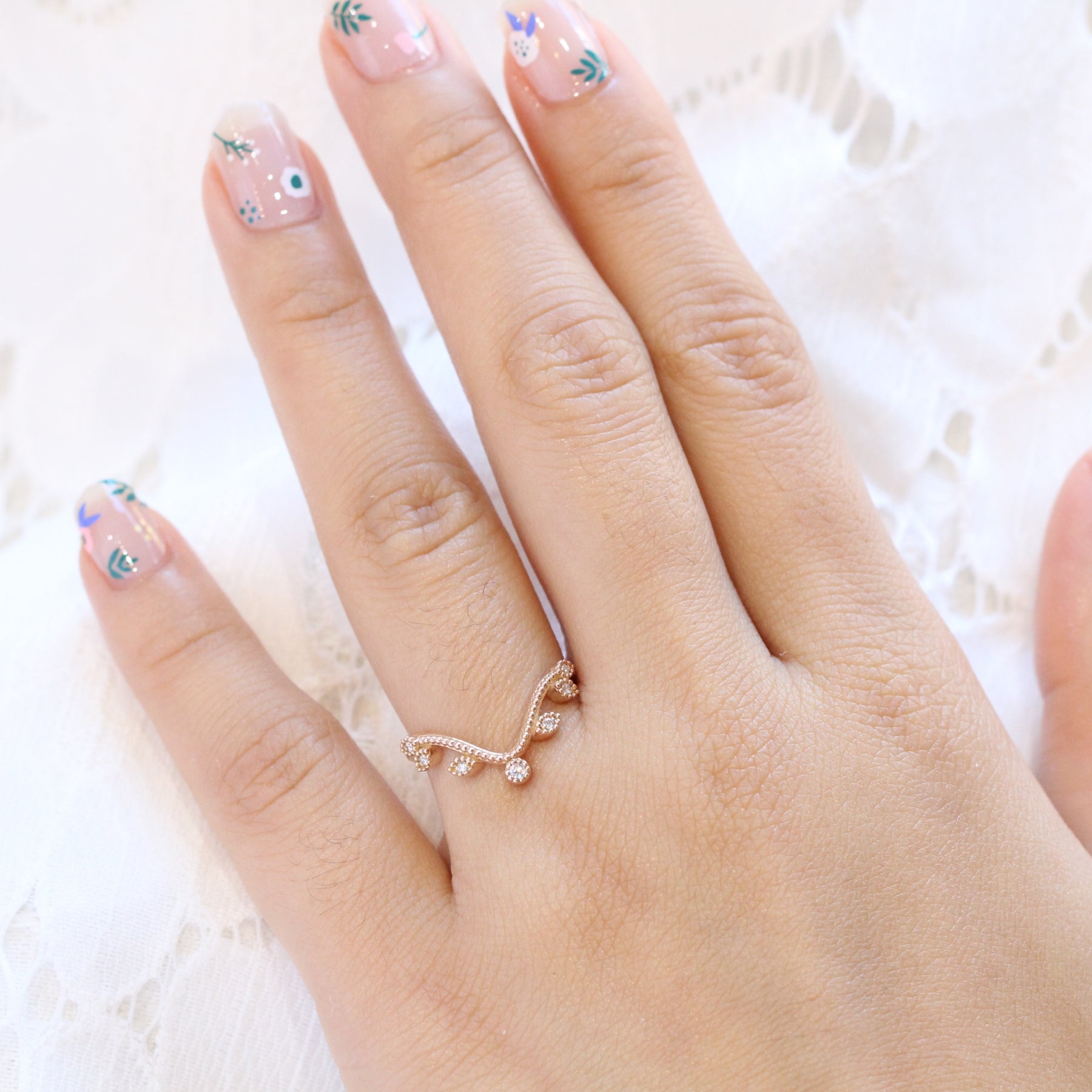 Simple and beautiful on sale rings