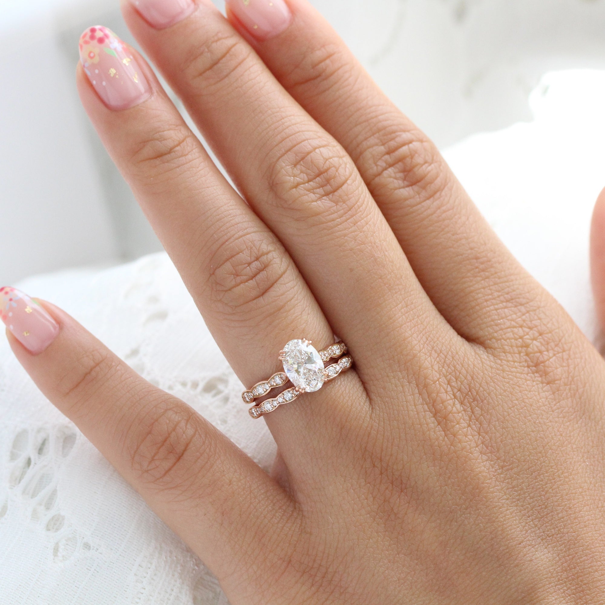 Moissanite or Lab-grown Diamond Extra Bold Engagement Ring - LOLiDE