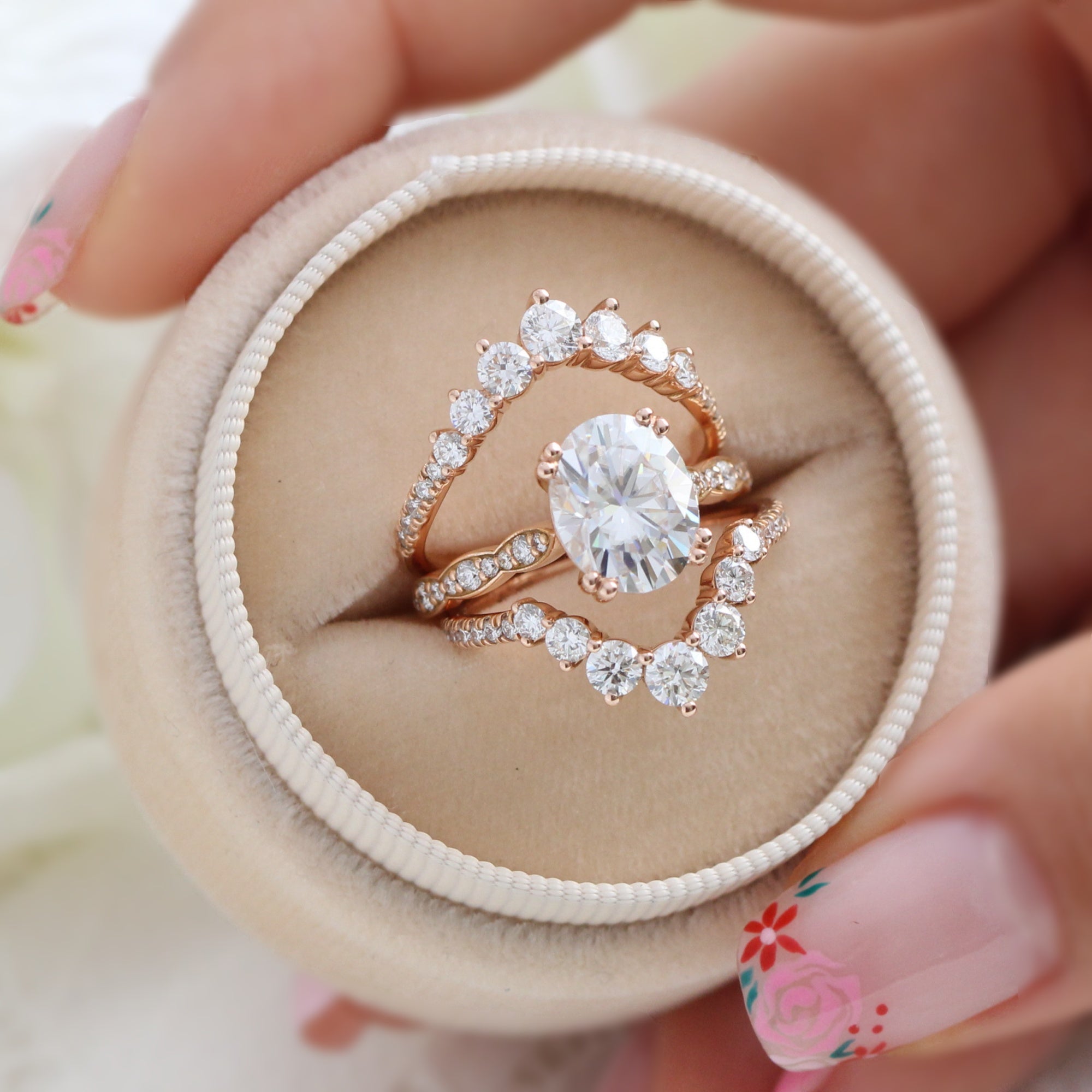 18k Rose Gold Fancy Design Routine Wear Ladies Ring | Pachchigar Jewellers  (Ashokbhai)