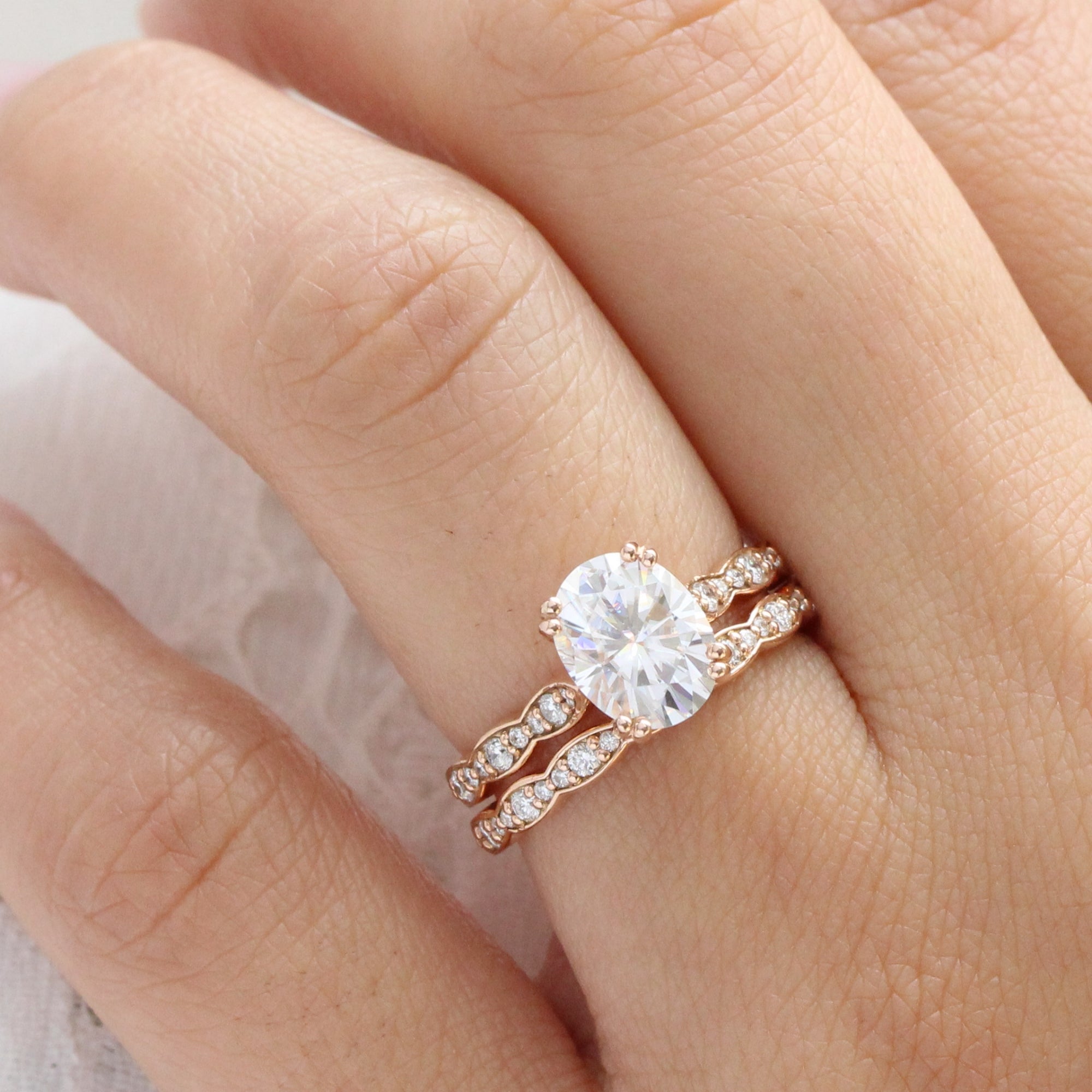 2.00 CT Marquise Cut Colorless Moissanite Engagement Ring, Solitaire Ring, Bezel Set Ring, sold Wedding Ring, 14K Solid Rose Gold Marquise Ring