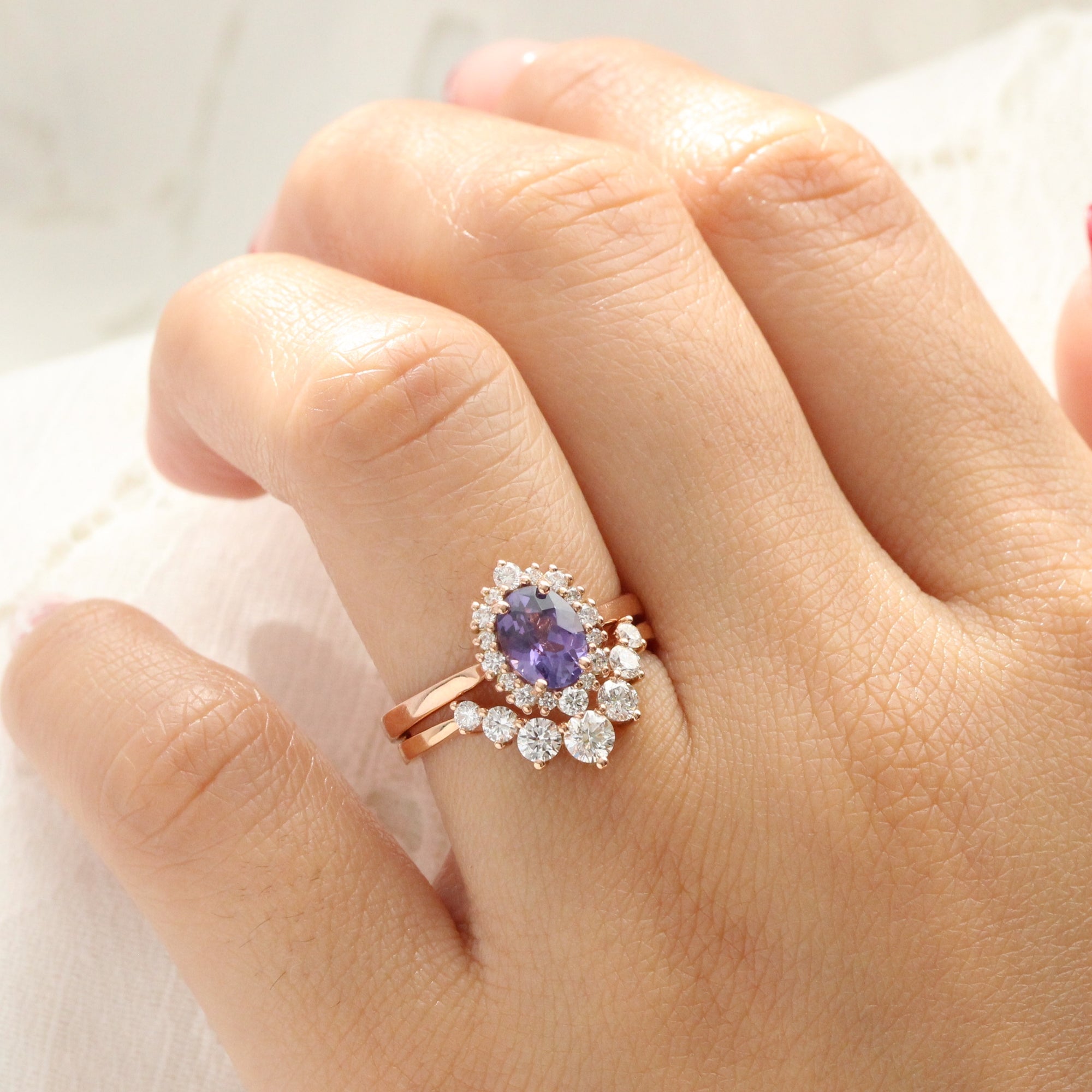 Big sapphire engagement on sale rings