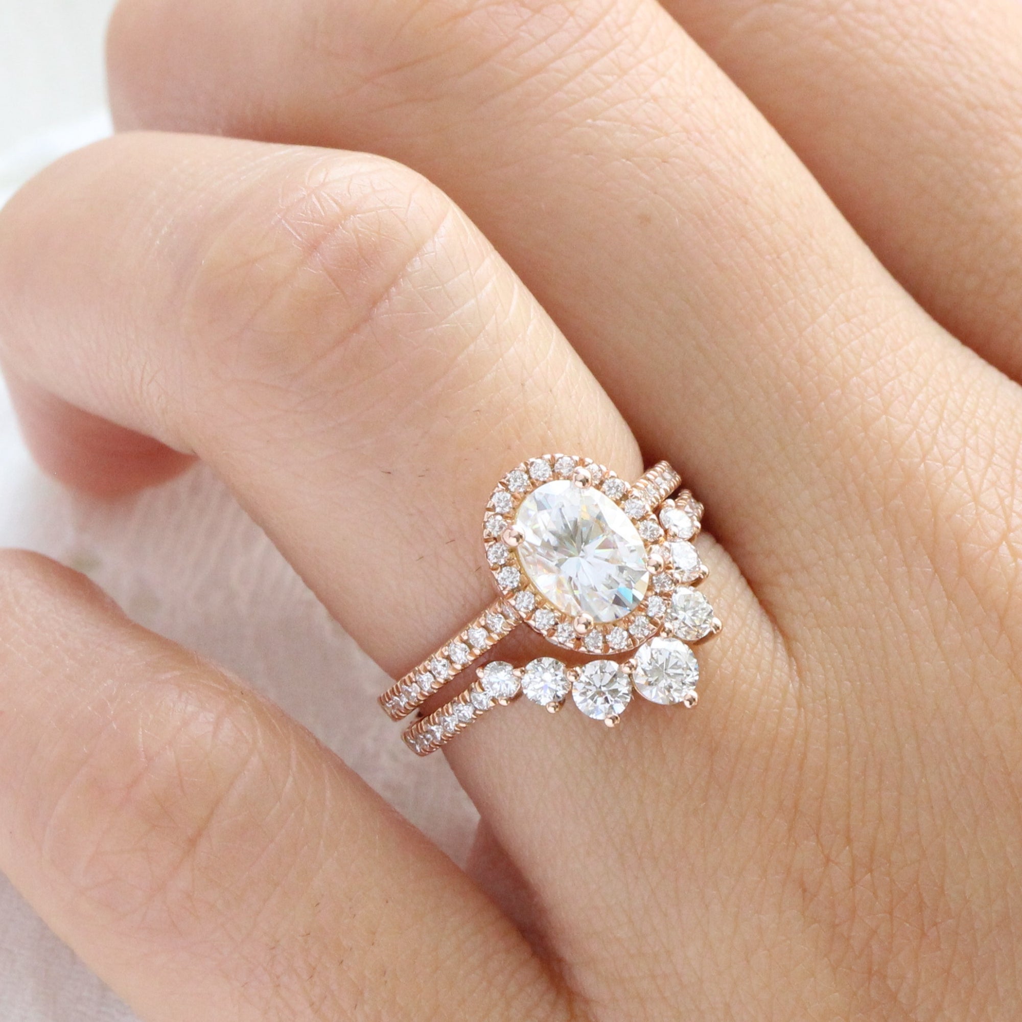 Rings With Moissanite