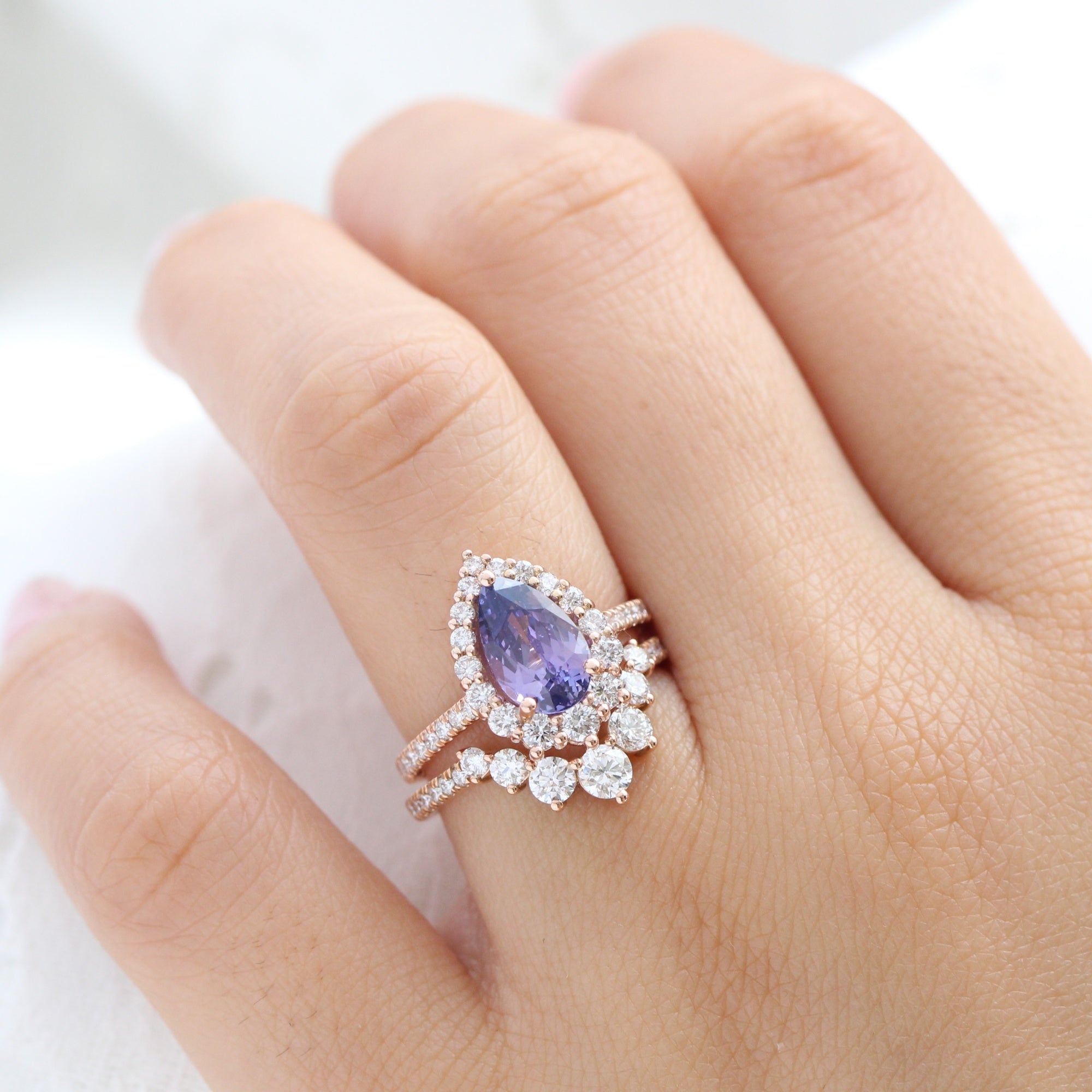 Purple diamond sale jewelry